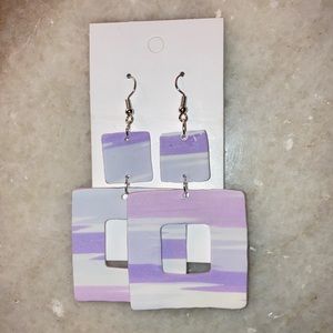 Handmade Clay Earrings!